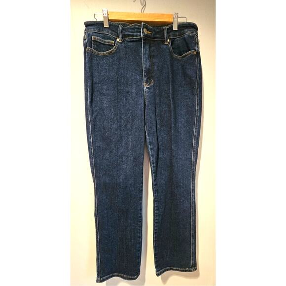 Judy Blue High Waist  Straight Fit Women's Blue Jeans, Sz 15/32, Excellent cond - Picture 1 of 8